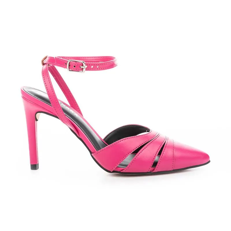 Scarpin Tanara De Salto Fino Rosa 37