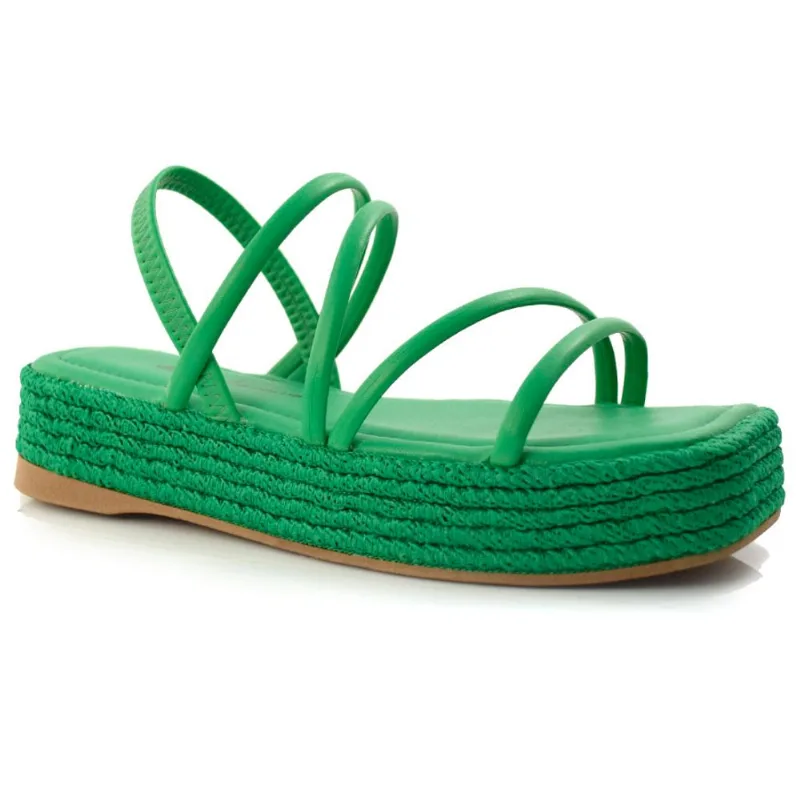 Sandália Flat Feminina Dakota Verde Y0411 34