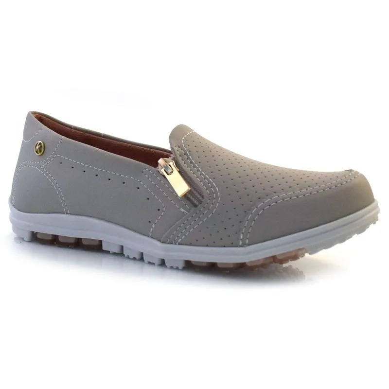 Tênis Slip On Feminino Kolosh Cinza C0537 35