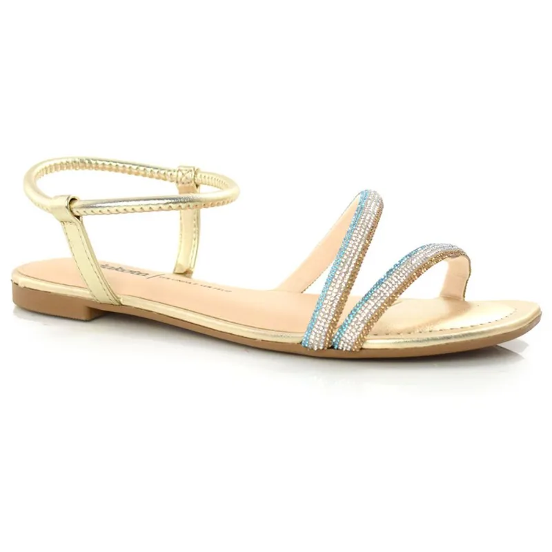 Sandália Rasteira Feminina Dakota Creme Y1051 38