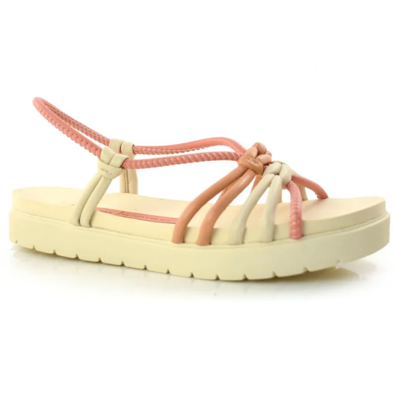 Sandália Flat Feminina Dakota Creme Y0871 40