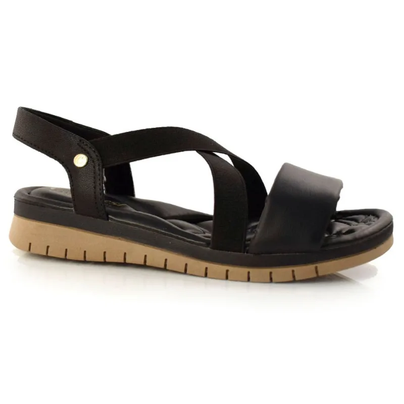 Sandália Anabela Feminina Campesí Preto L8643 34