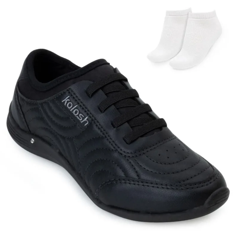 Tênis Casual Kolosh e Meia KL22-C3183 38 / Preto