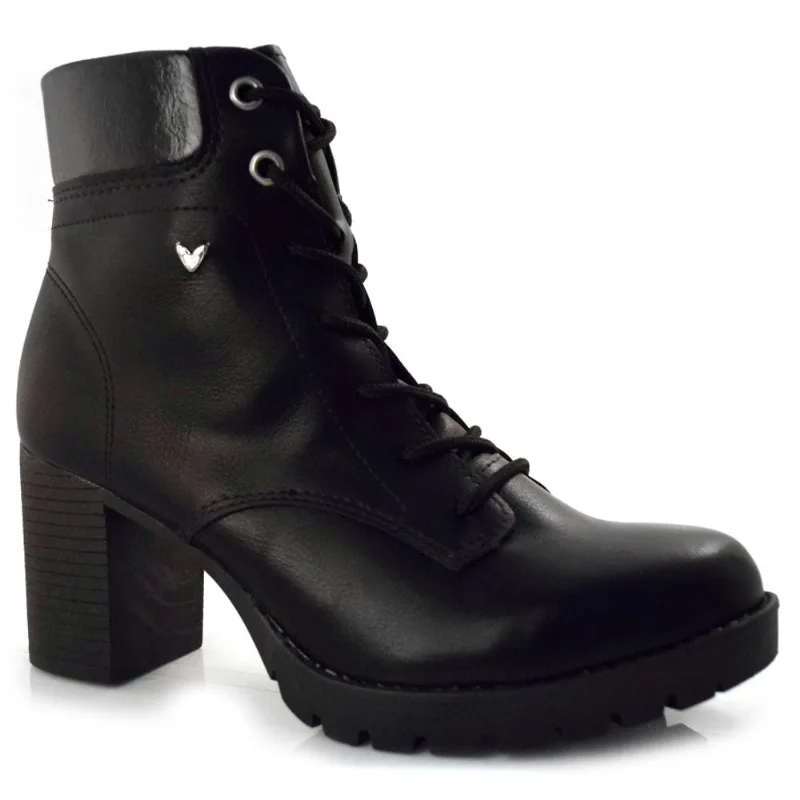 Coturno Feminino com Salto Bloco Mississipi Preto Q7835 37