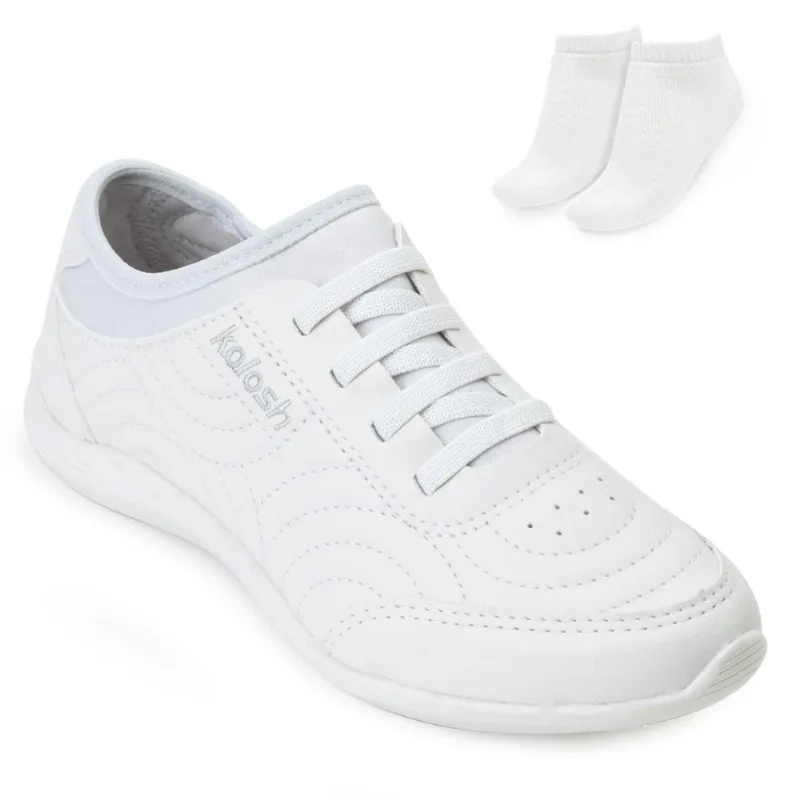Tênis Casual Kolosh e Meia KL22-C3183 39 / Branco
