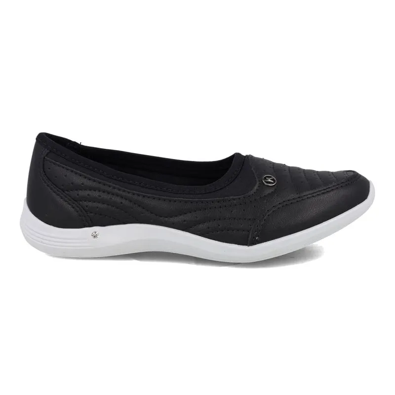 Tênis Feminino Kolosh Preto Calce Fácil Casual 40