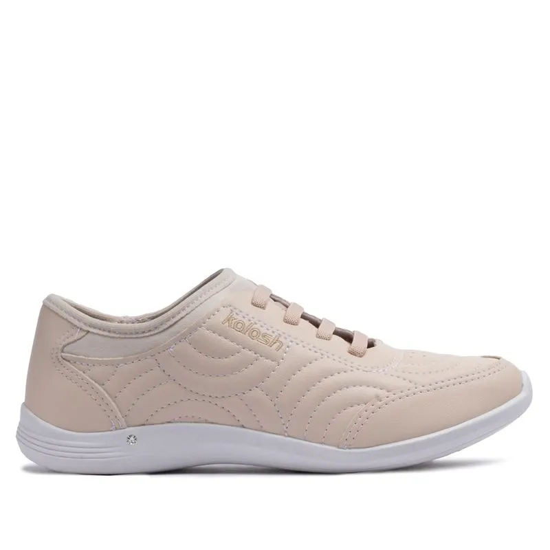 Tênis Feminino Kolosh de Calce Fácil Bege - 33
