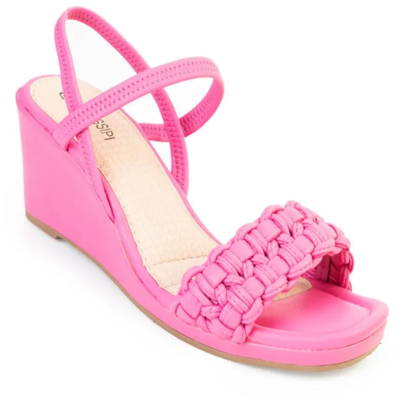 Sandália Anabela Mississipi MS22-Q7212 37 / Pink