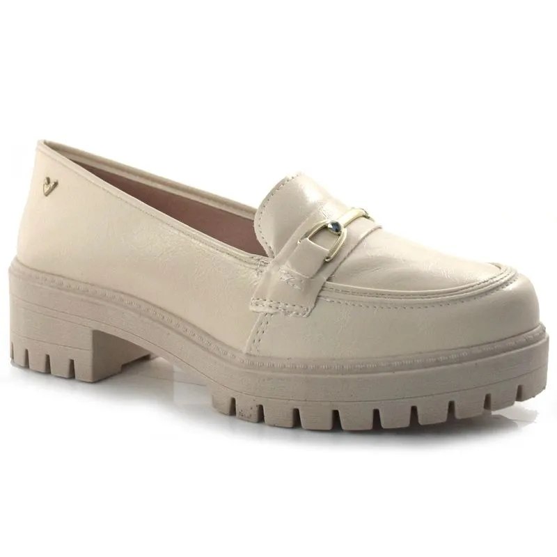 Mocassim Tratorado Feminino Mississipi Off White Q8551 38