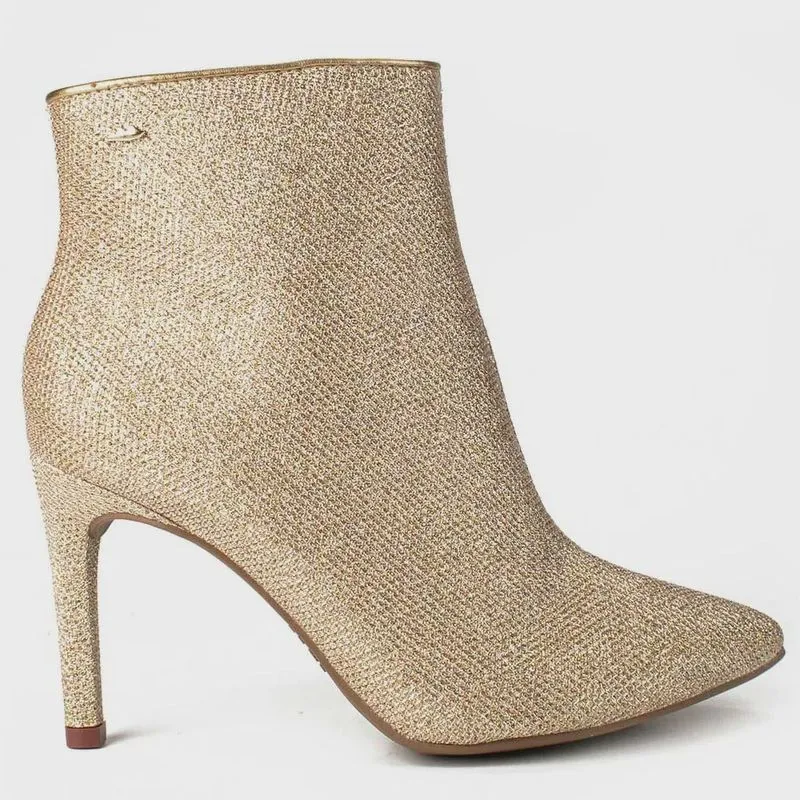Bota Feminina Bico Fino Glitter Rose Dakota G5971-0002