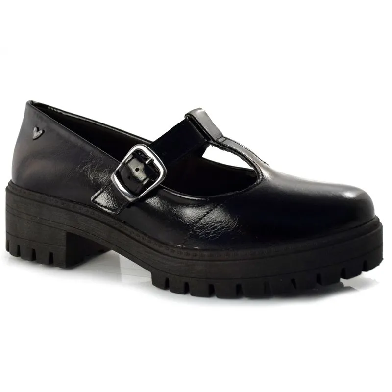 Sapato Mary Jane Feminino Mississipi Preto Q8552 34
