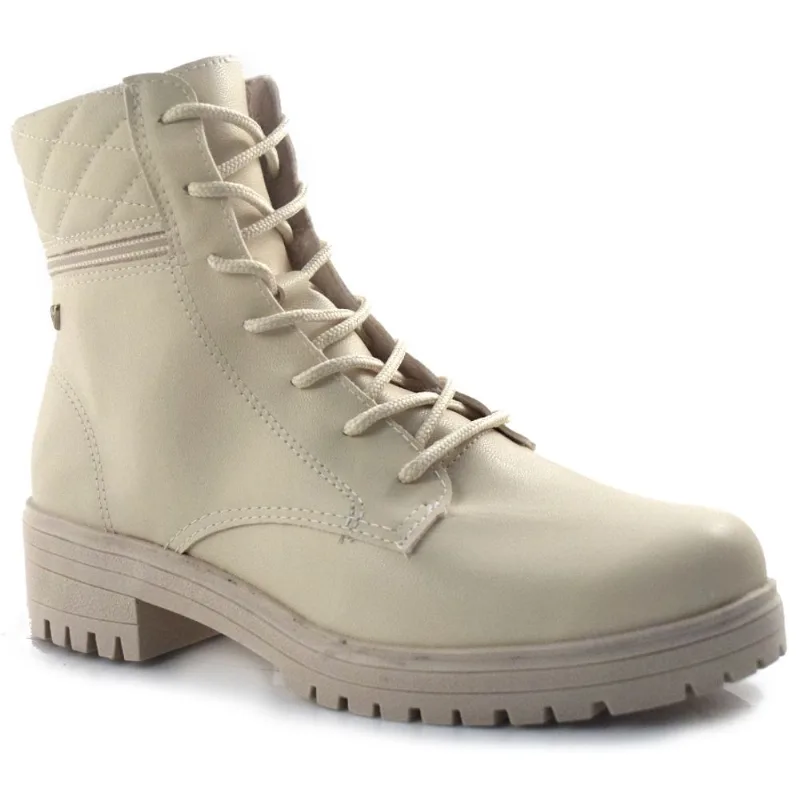 Coturno Feminino Mississipi Off White Q7873 39