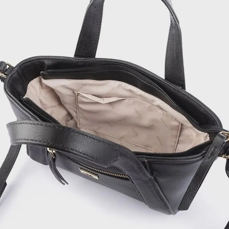 Bolsa Feminina Modely Couro Preto Dakota DK008-0003