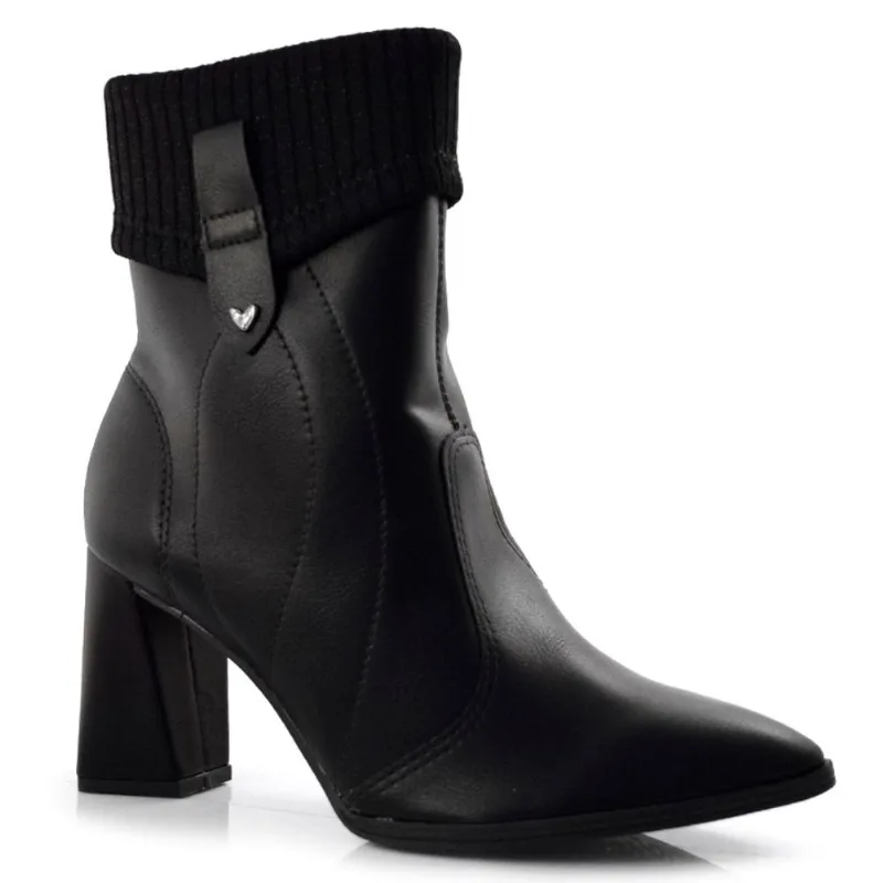 Ankle Boots Feminino Mississipi Preto Q8502 37
