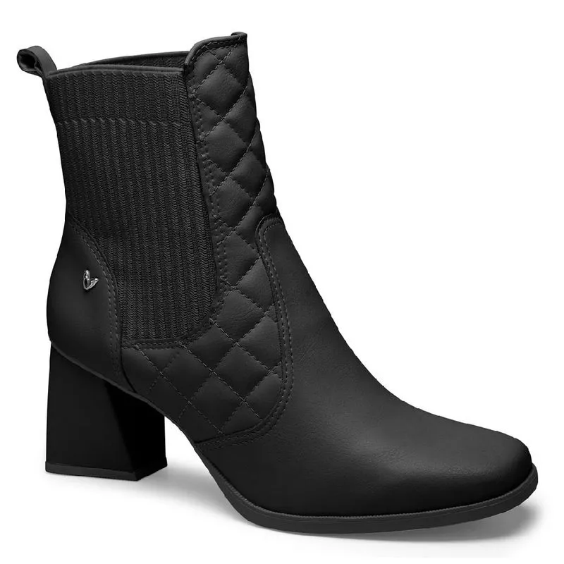 Bota Fem Mississipi Salto Bloco Berteli Preto Q8601-0001