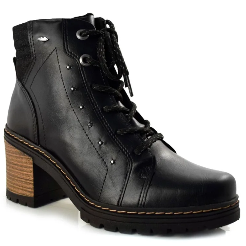 Coturno Feminino com Salto Bloco Dakota Preto G8005 39