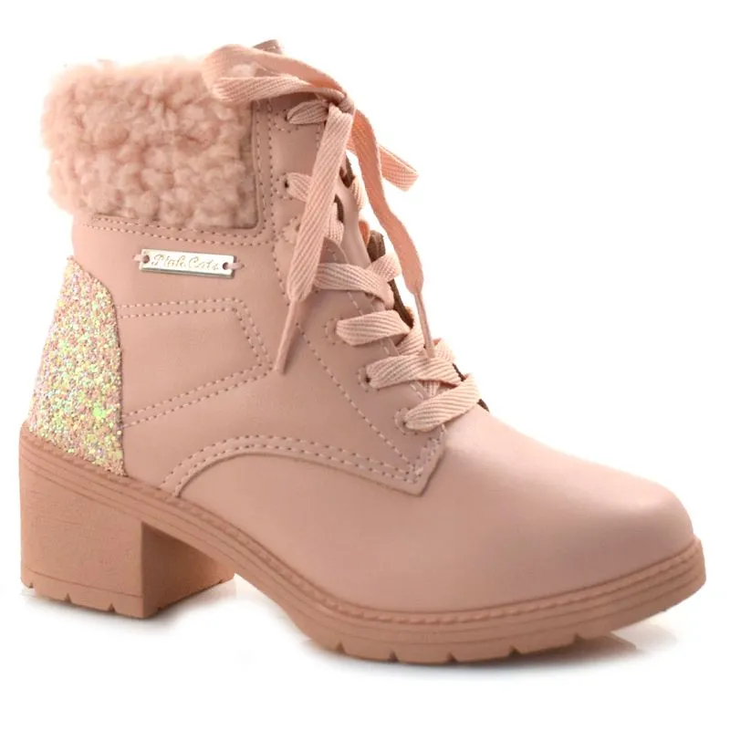 Coturno Infantil Pink Cats do 28 ao 35 Rosa V3371 34