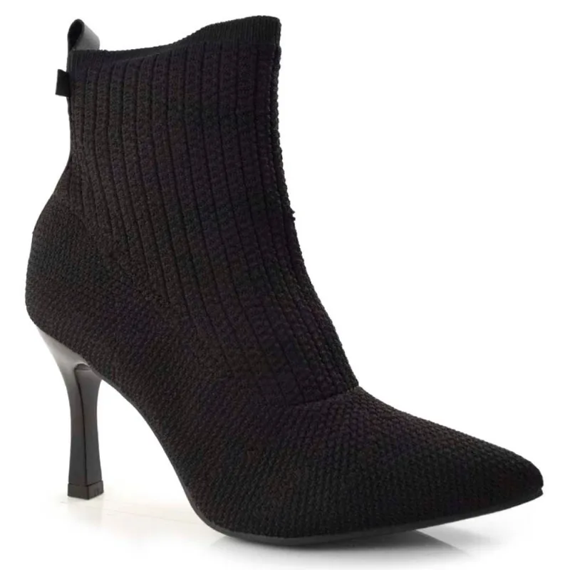 Bota Cano Curto Feminina Dakota Preto G5813 34