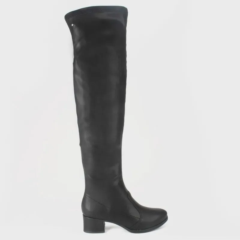 Bota Feminina Over Knee Preto Dakota G9011