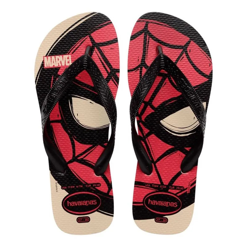 Sandália Havaianas Top Marvel Bege Palha 33/34 Sand?lia Havaianas Top Marvel Bege Palha 33/34