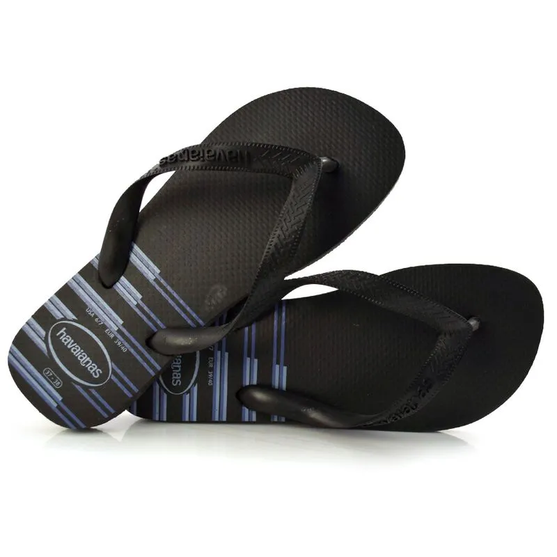 Havaianas Masculina Top Basic Preto 4131932 45/46