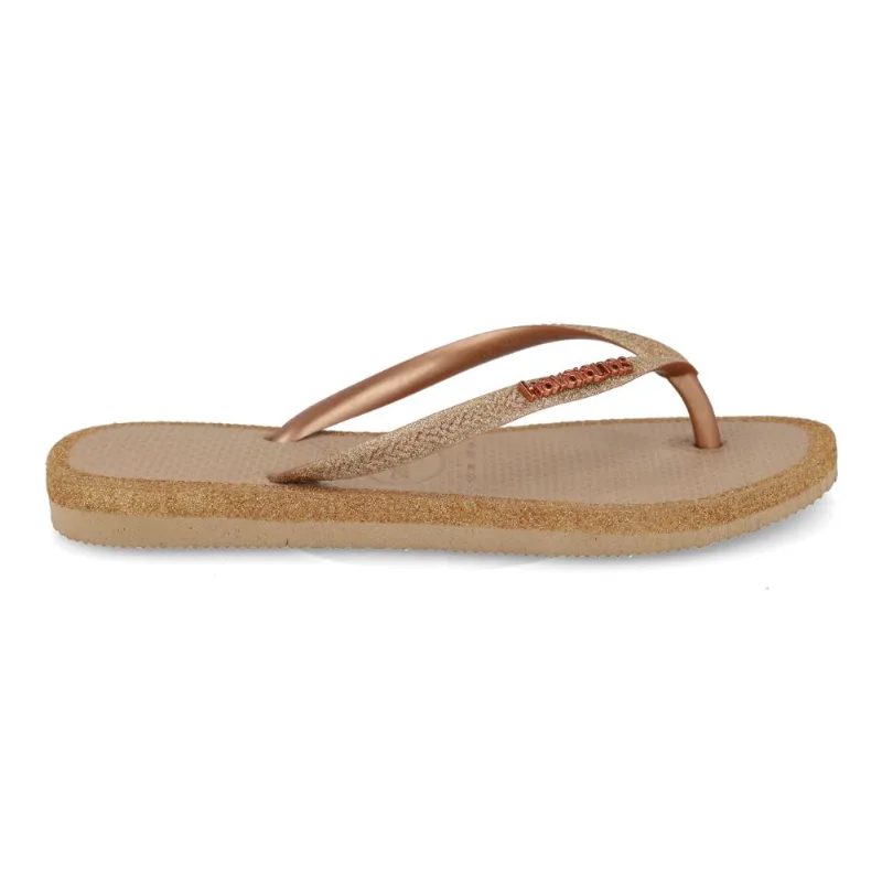 Chinelo Havaianas Sl Gtr Contour Feminino Rosê Dourado 41
