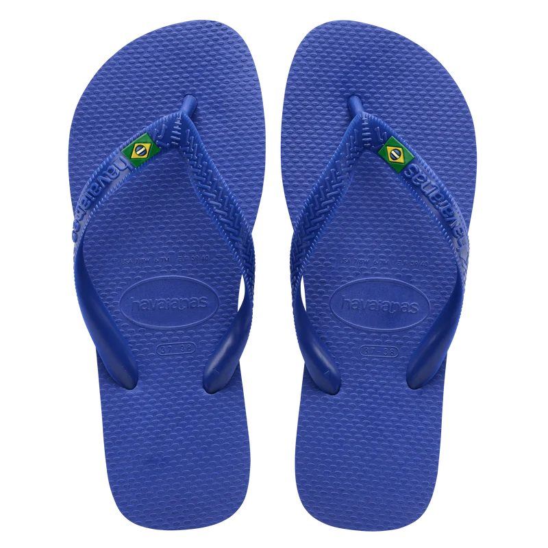Chinelo Havaianas Brasil Light Azul Naval / 45/46
