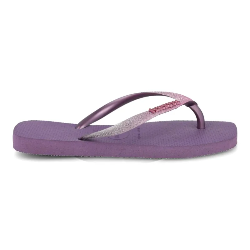 Chinelo Havaianas SL SQR Glitter Feminino Roxo 37