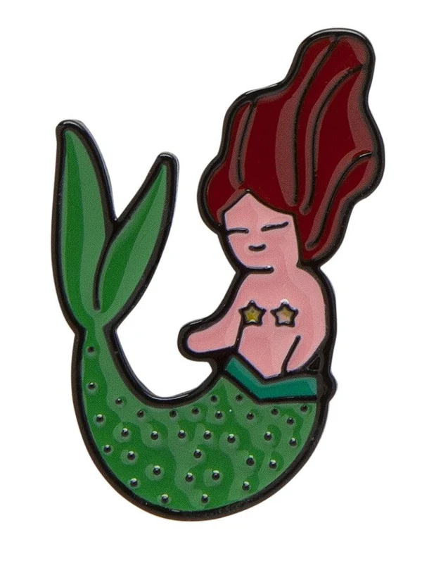 Pin Havaianas Cool Sereia Verde / Único