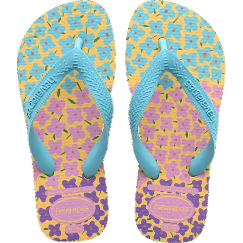 Havaianas Slim Square Logo Met Preto 39/40
