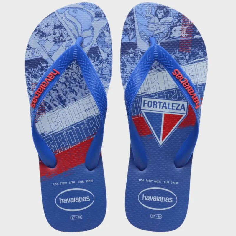 Chinelo Havaianas Top Times Fortaleza Masculino Azul - Havaianas