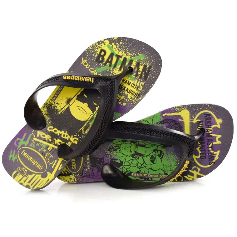 Chinelo Havaianas Kids Max Herois Cinza 4130302 25/26