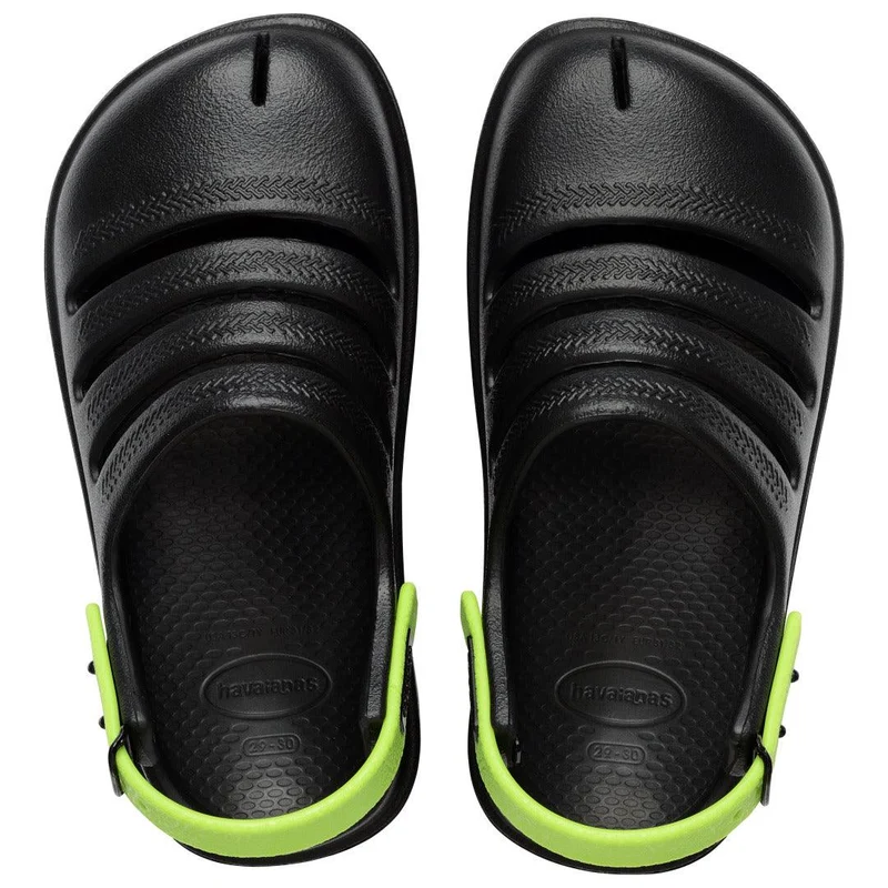Clog Havaianas Infantil Preto / 29/30