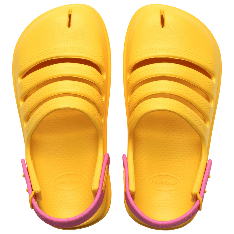 Clog Havaianas Infantil Amarelo Ouro / 29/30 - Havaianas