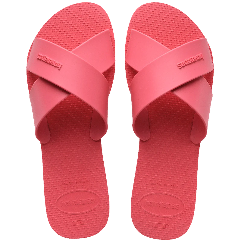 Rasteirinha Havaianas Aqua Rosa Porcelana / 39/40 - Havaianas