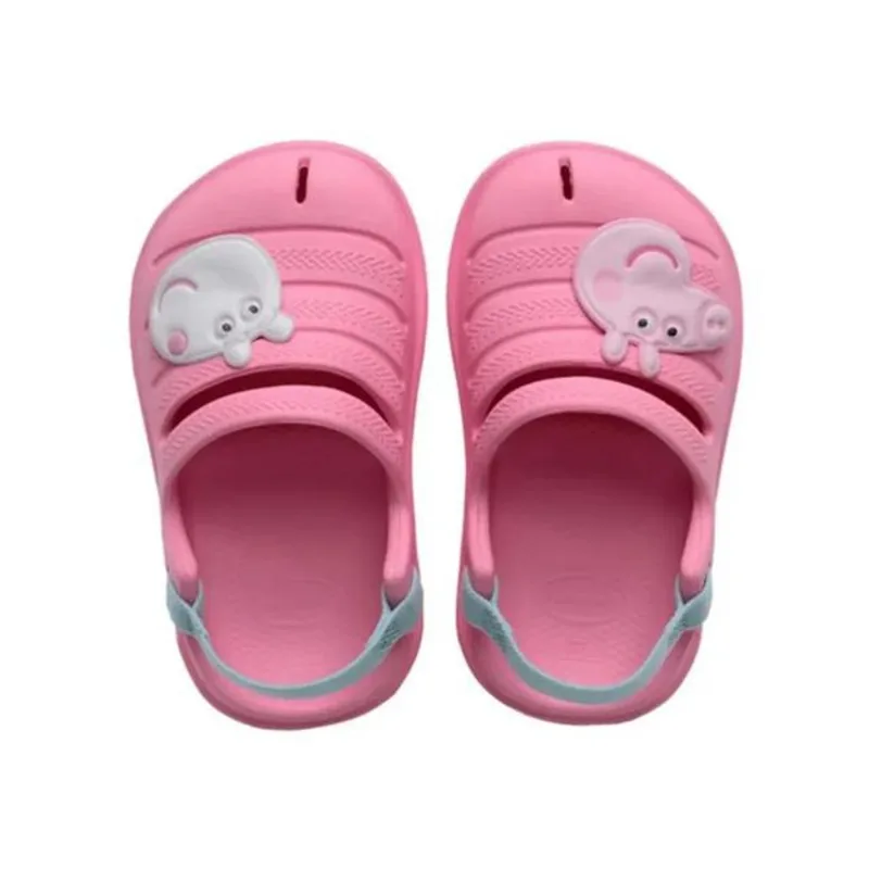 Sándalias Havaianas Baby Clog Peppa Pig Pink Lemonade Tam 21-22