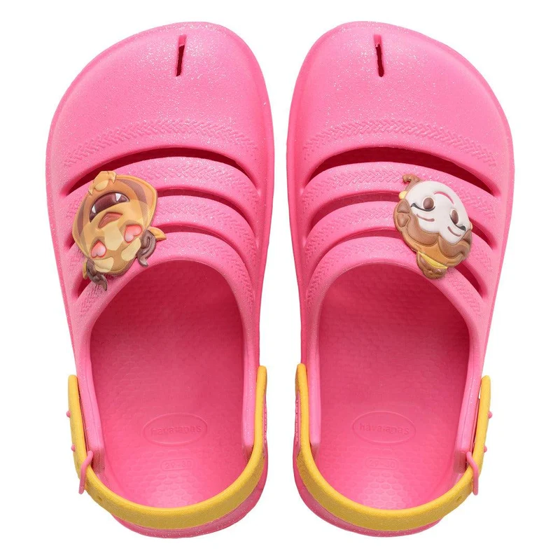 Chinelo Clog Havaianas Infantil Princesa Bela Ciber Pink Ciber Pink / 25/26