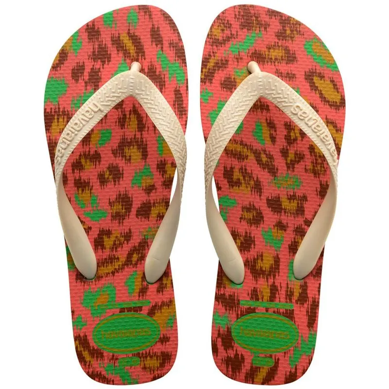 Sandália Havaianas Top Animals Verde Folha 37/38 Sand?lia Havaianas Top Animals Verde Folha 37/38