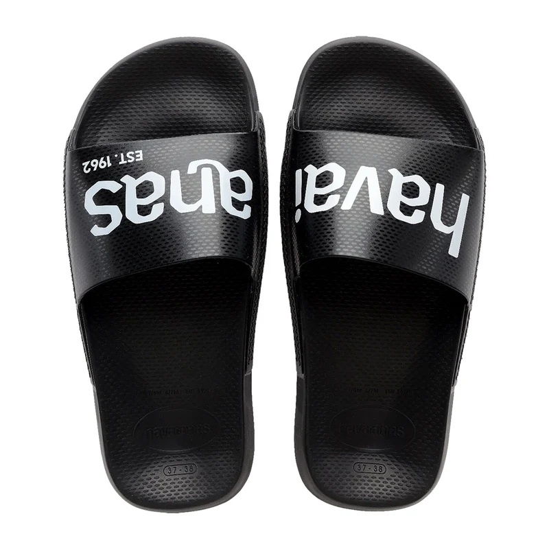 Ciabatta Havaianas Slide Classic Logomania Nero 39/40
