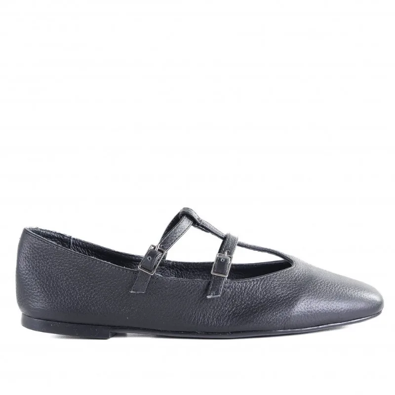 Sapatilha Feminina Couro Zariff 2274-71606 35 / Preto