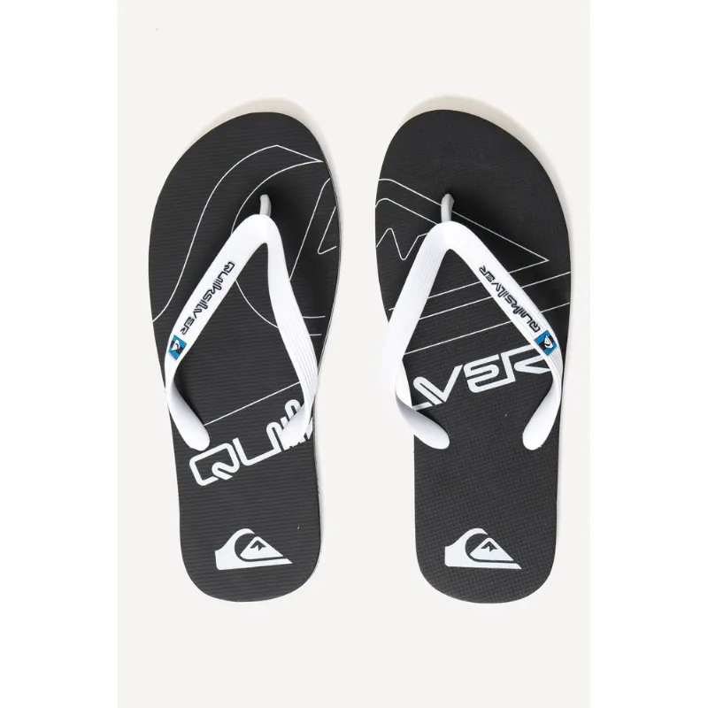 Chinelo Quiksilver Molokai New Tour Preto -39/40