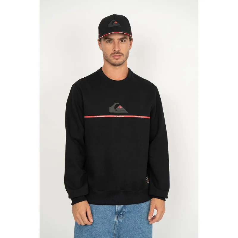 Moletom Quiksilver Care In The Middle Preto Gg