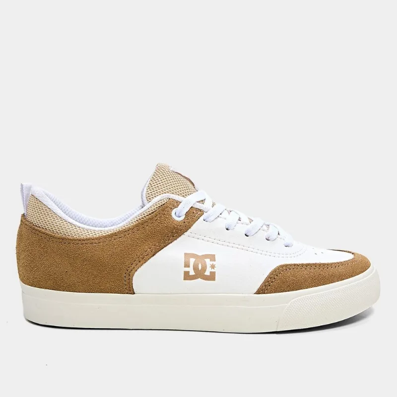 Tenis DC Shoes Roos Masculino - Masculino - Bege+Off White