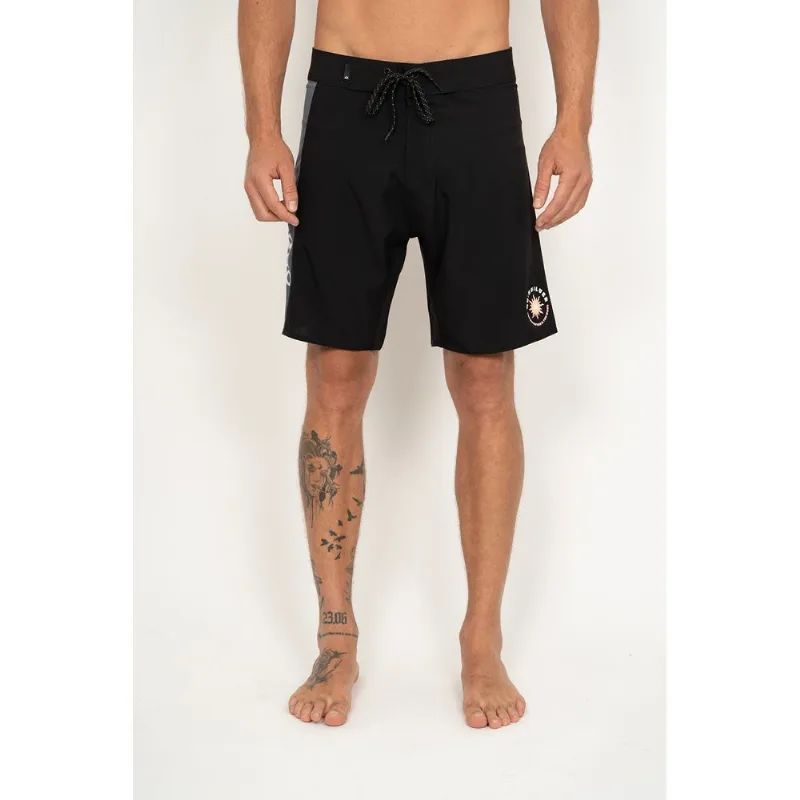 Boardshort Quiksilver High Solar Power Preto 4-Preto-46