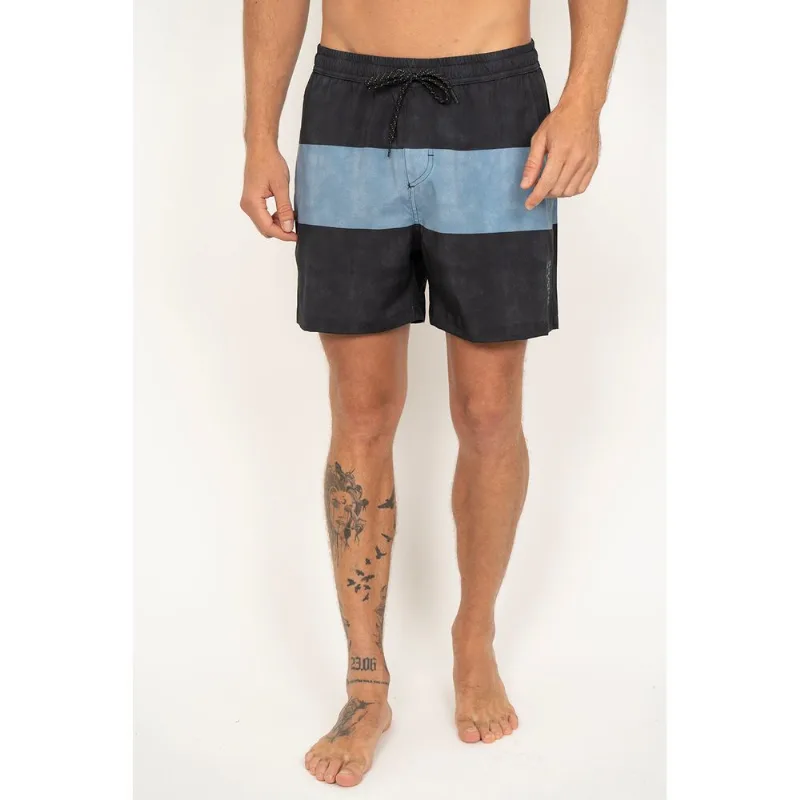 Boardshort Quiksilver High Island Preto -Preto-GG