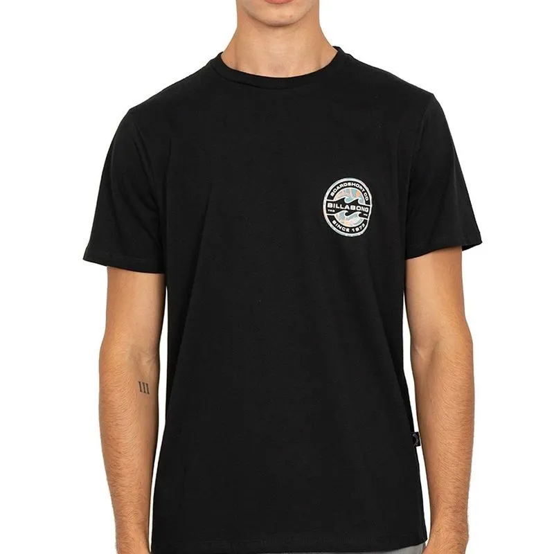 Camiseta Billabong Hollow II SM27 Masculina Preto M / preto