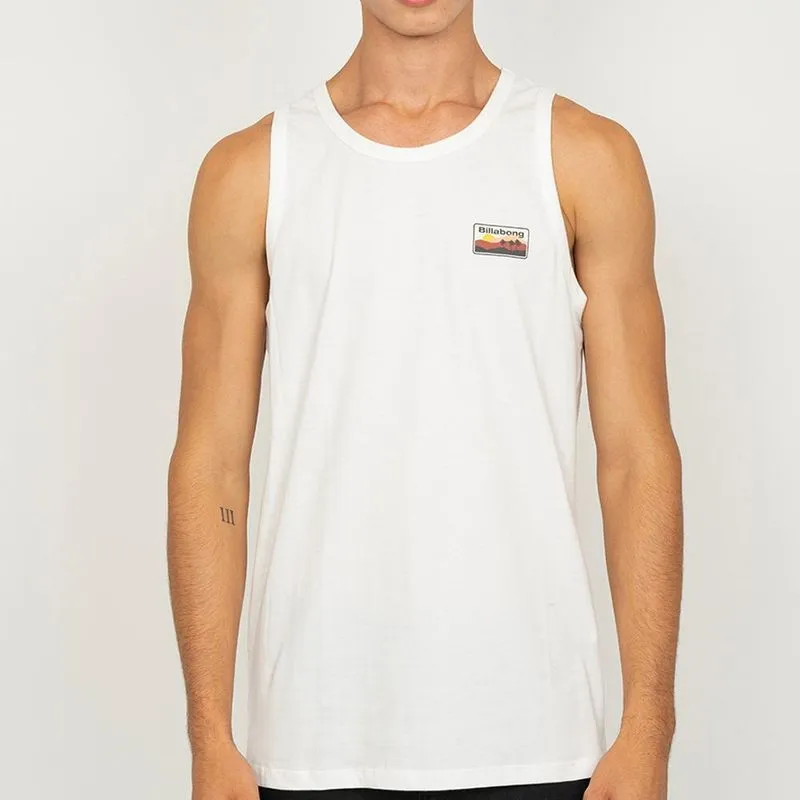 Regata Billabong Range SM27 Masculina Snow White M / branco