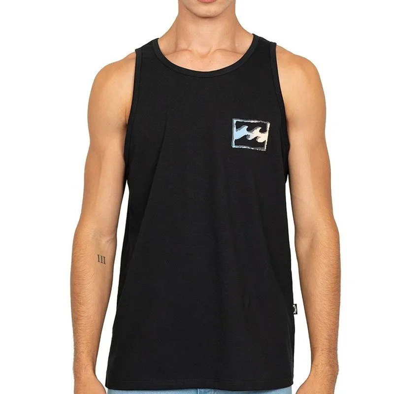 Regata Billabong Crayon Wave II SM27 Masculina Preto G / preto