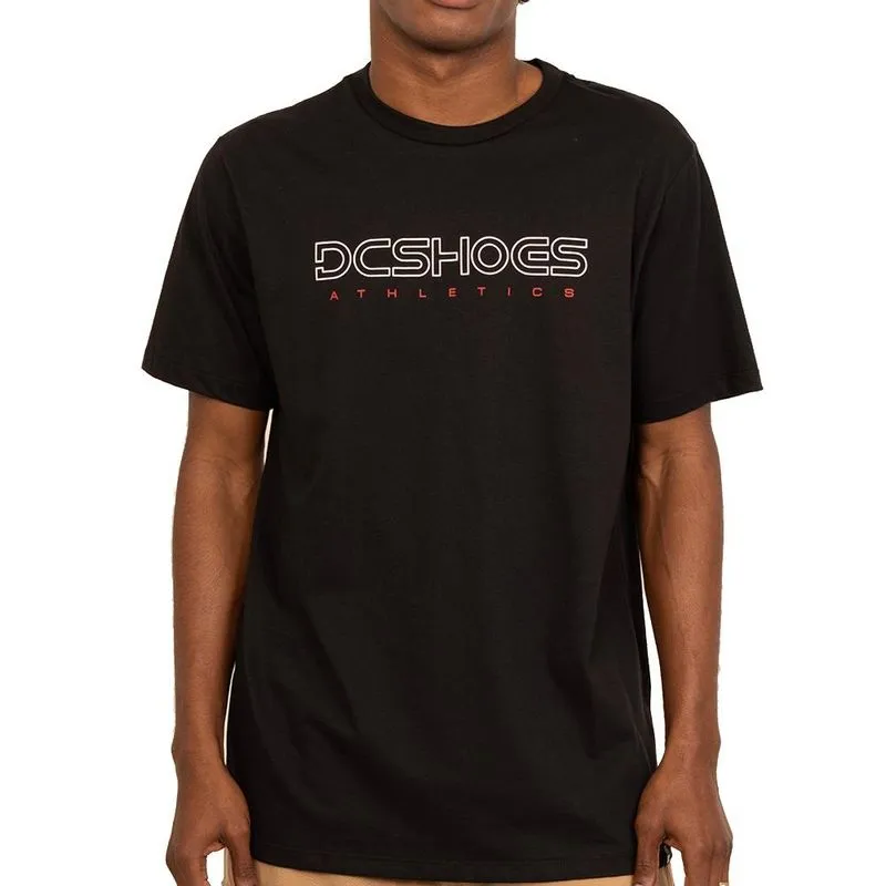 Camiseta DC Shoes Athletics Outline SM27 Masculina Preto GG / preto