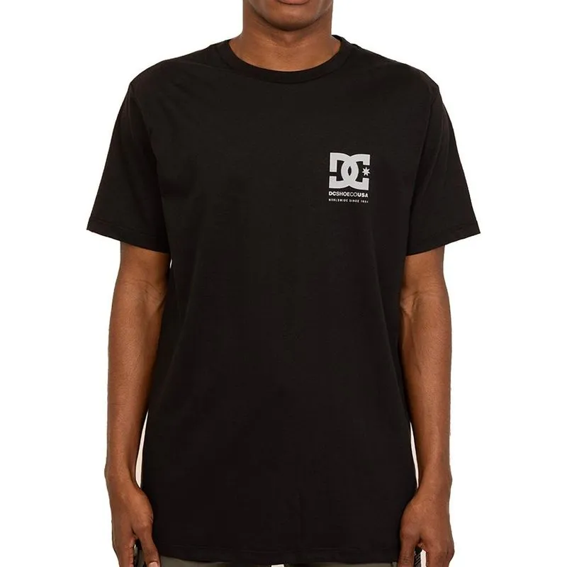 Camiseta DC Shoes DC Worldwide SM27 Masculina Preto P / preto